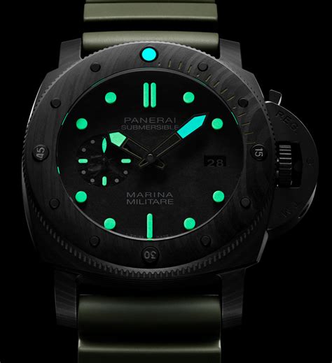 Panerai Submersible Marina Militare Carbotech PAM 979 & PAM .